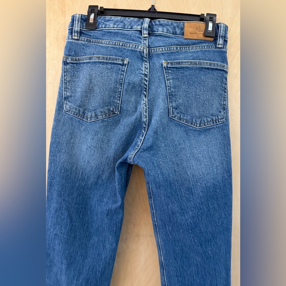 Ralph Lauren Women’s Straight Blue Jeans - Picture 10 of 14